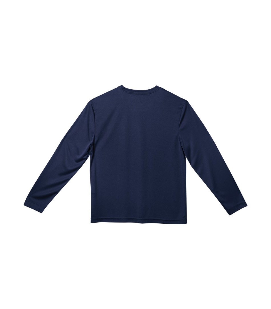 Am image of a Custom ATC Pro Team Long Sleeve Youth Tee in Navy!
