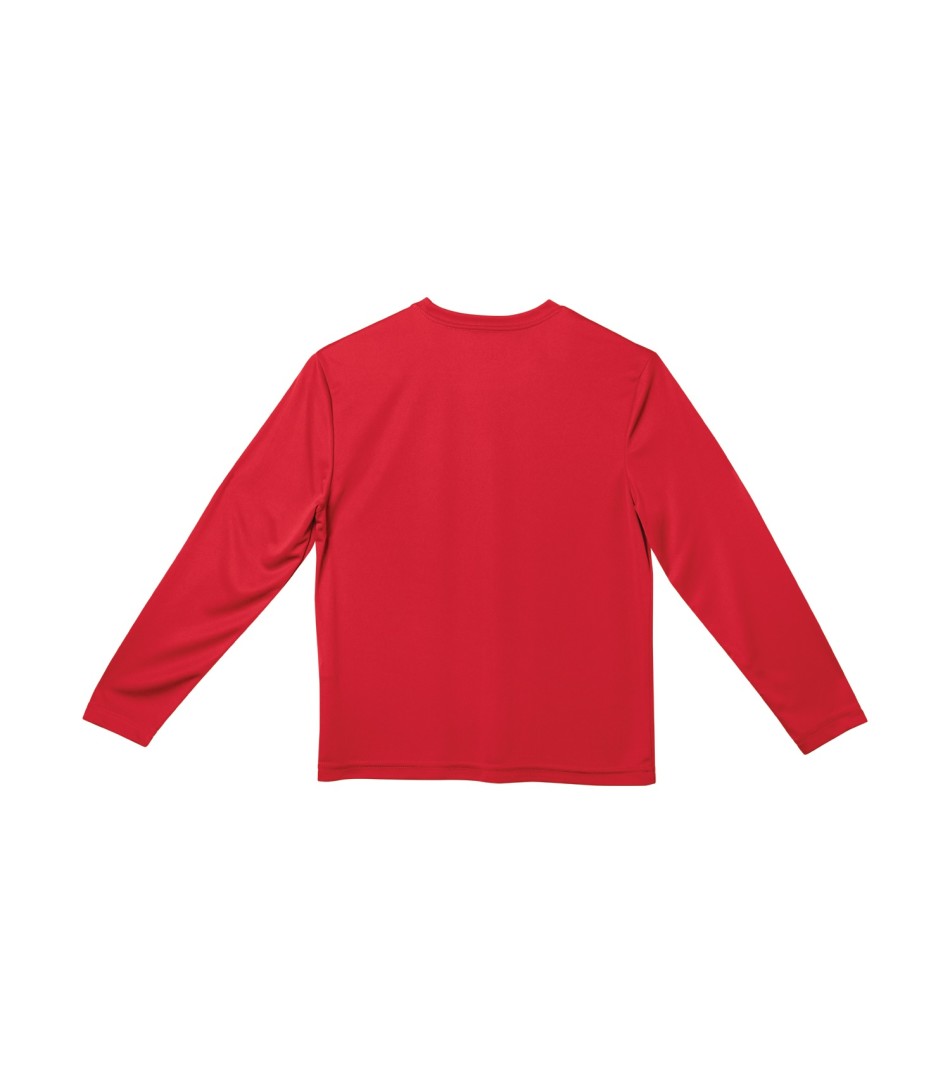 Am image of a Custom ATC Pro Team Long Sleeve Youth Tee in True Red!