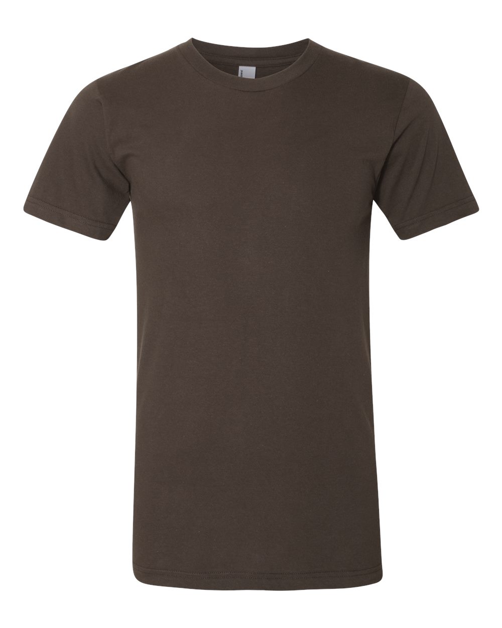 American Apparel Fine Jersey Short Sleeve Tee in Brown