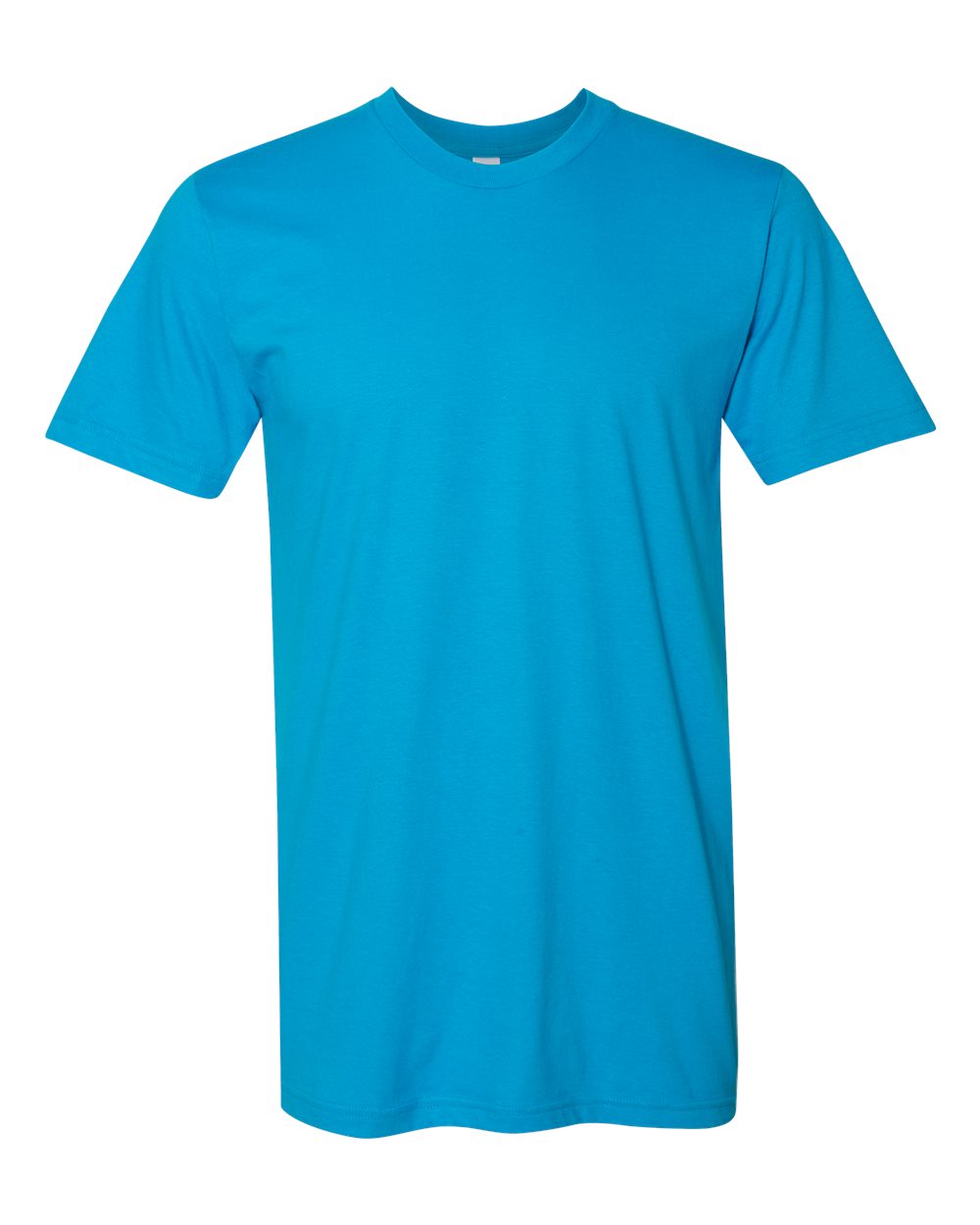 Am image of a Custom American Apparel Fine Jersey Short Sleeve Tee in Teal!