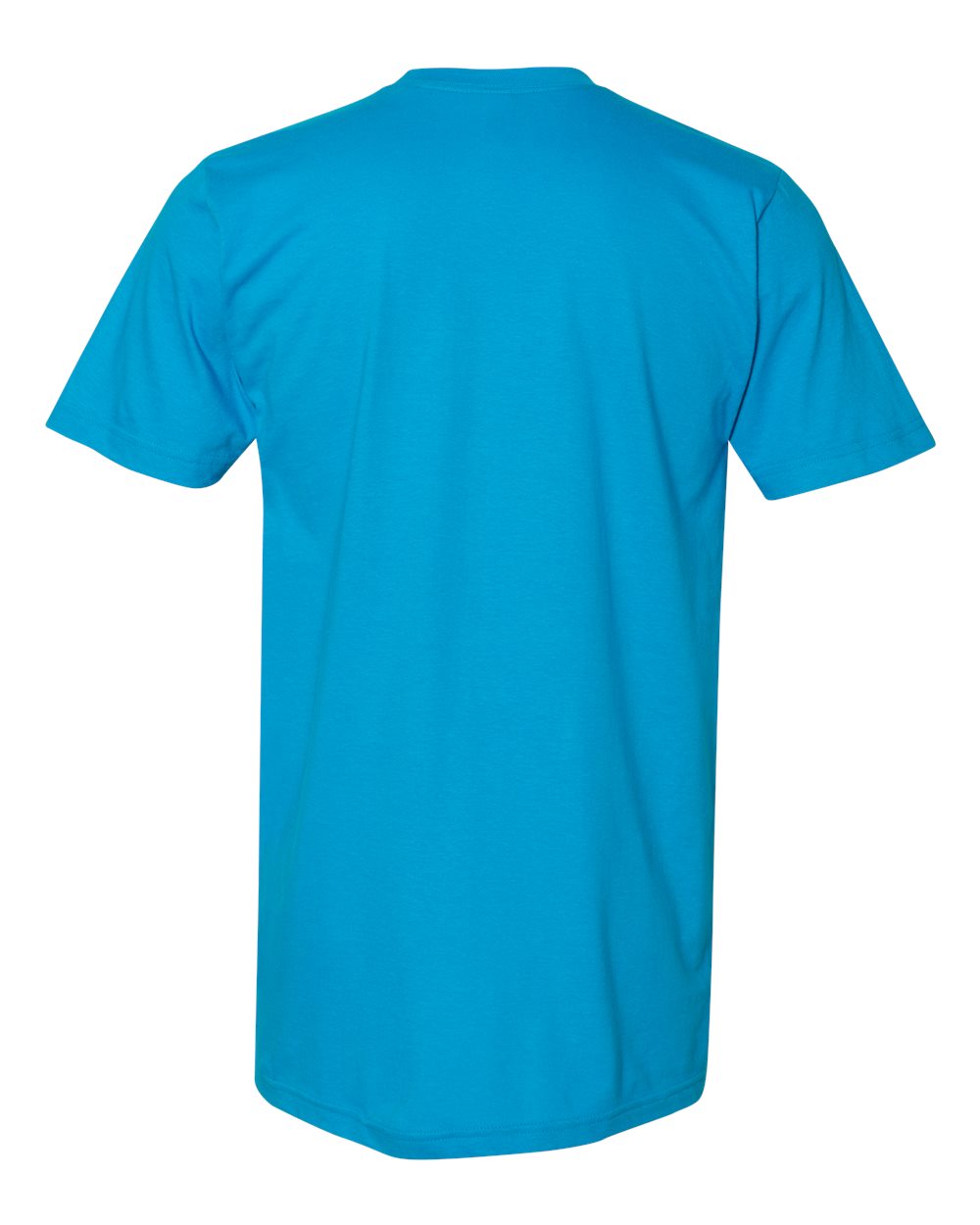 Am image of a Custom American Apparel Fine Jersey Short Sleeve Tee in Teal!