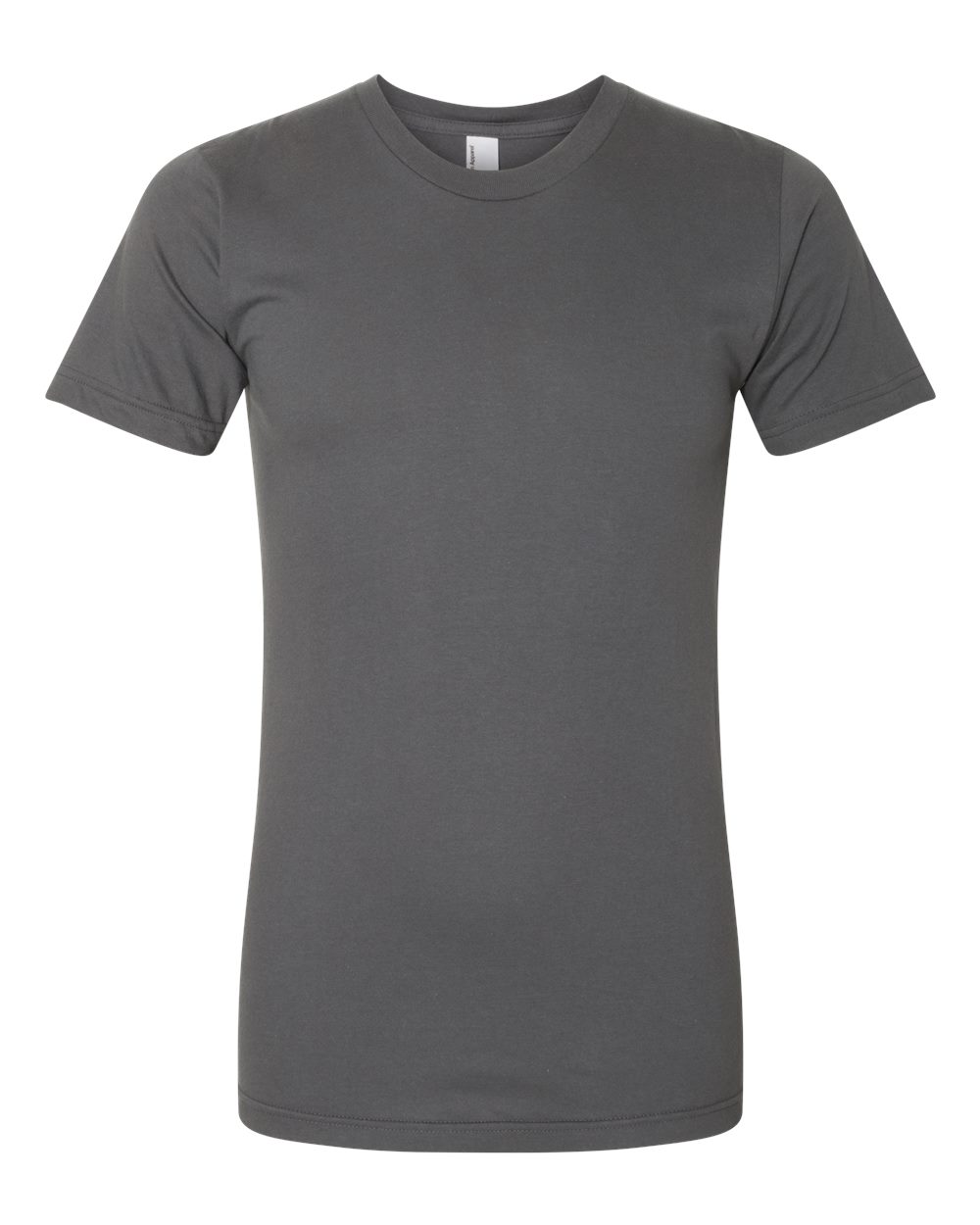 American Apparel Fine Jersey Short Sleeve Tee in Asphalt