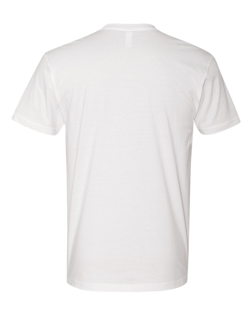 Am image of a Custom Next Level Unisex Cotton TShirt in White!