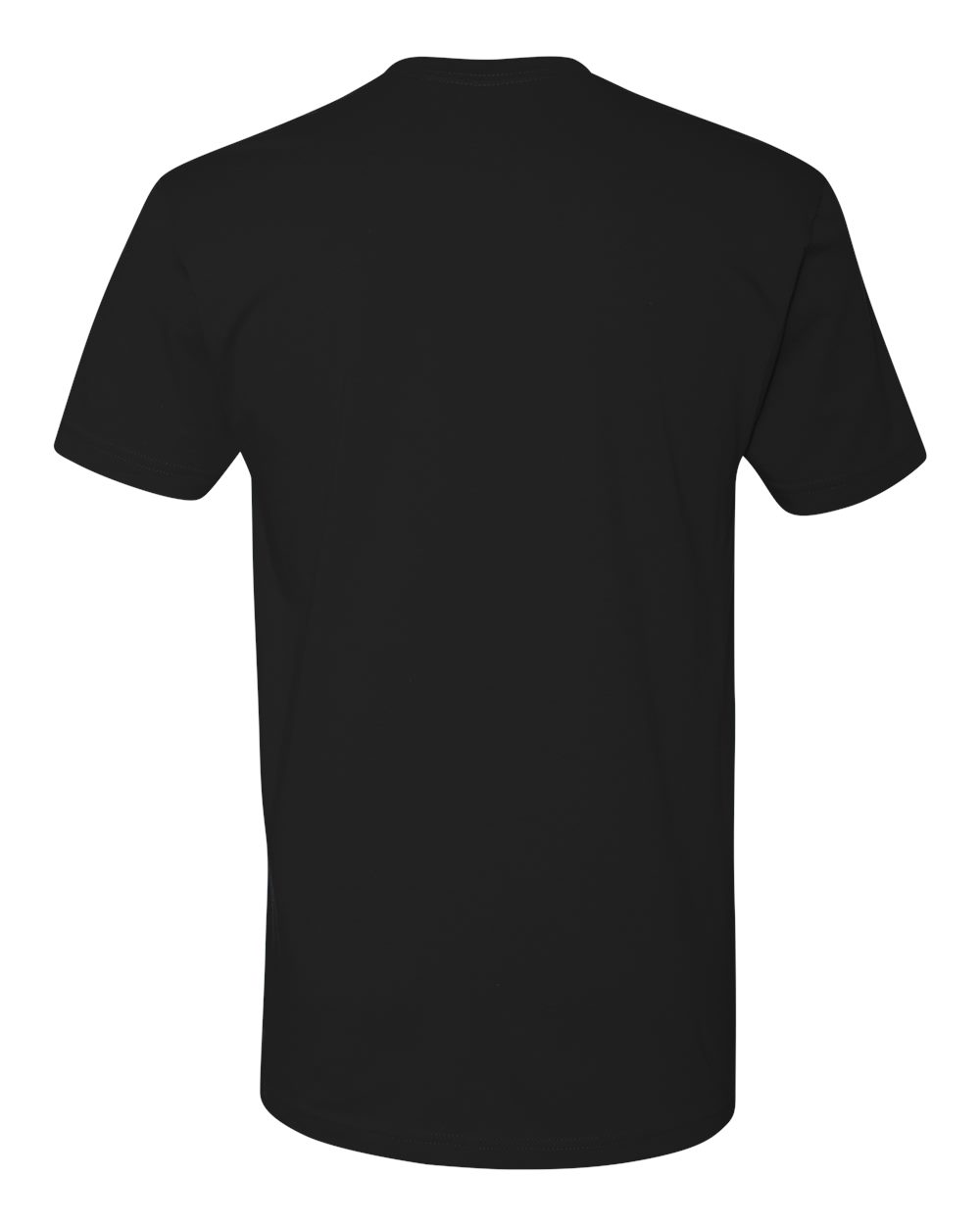 Am image of a Custom Next Level Unisex Cotton TShirt in Black!