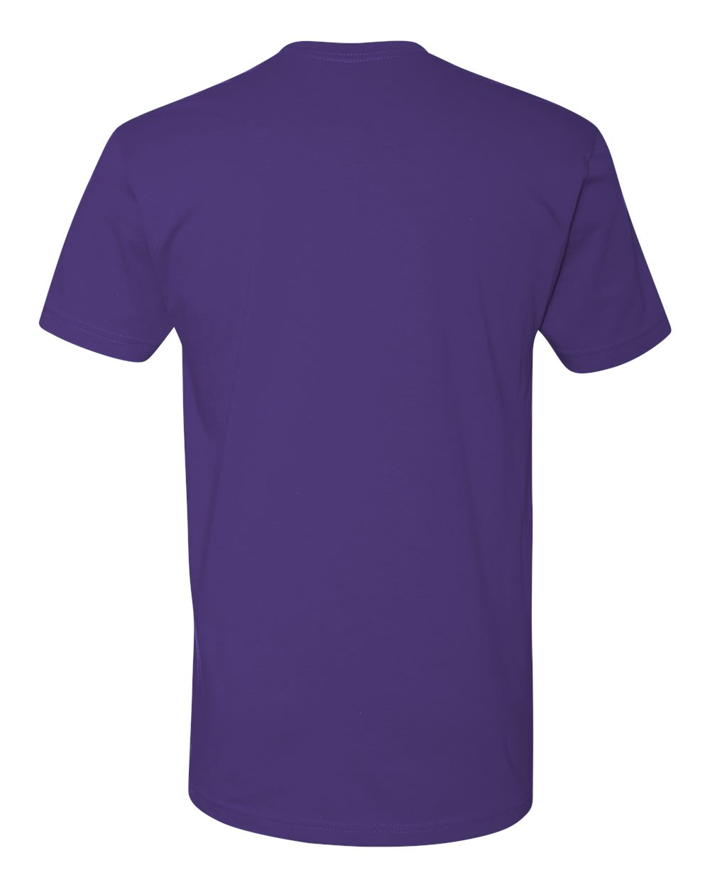 Am image of a Custom Next Level Unisex Cotton TShirt in Purple Rush!