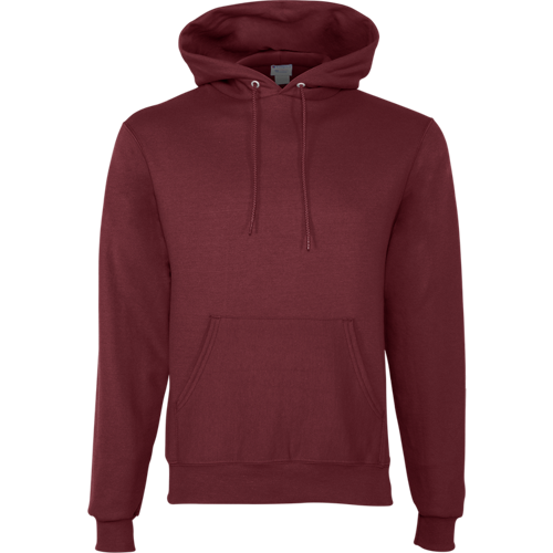 Champion Adult Powerblend® Hooded Sweatshirt in Maroon