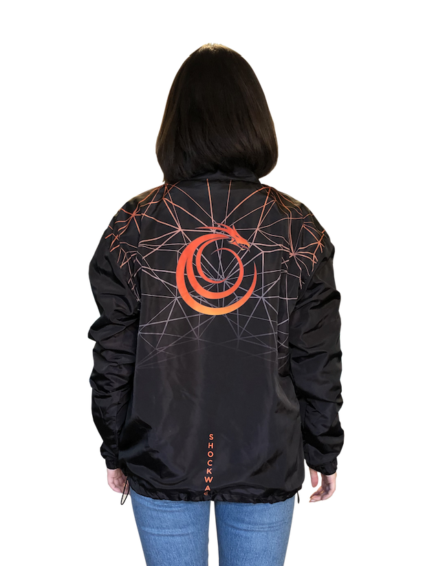 Custom Unisex Sublimated Windbreaker Jacket - Coastal Reign
