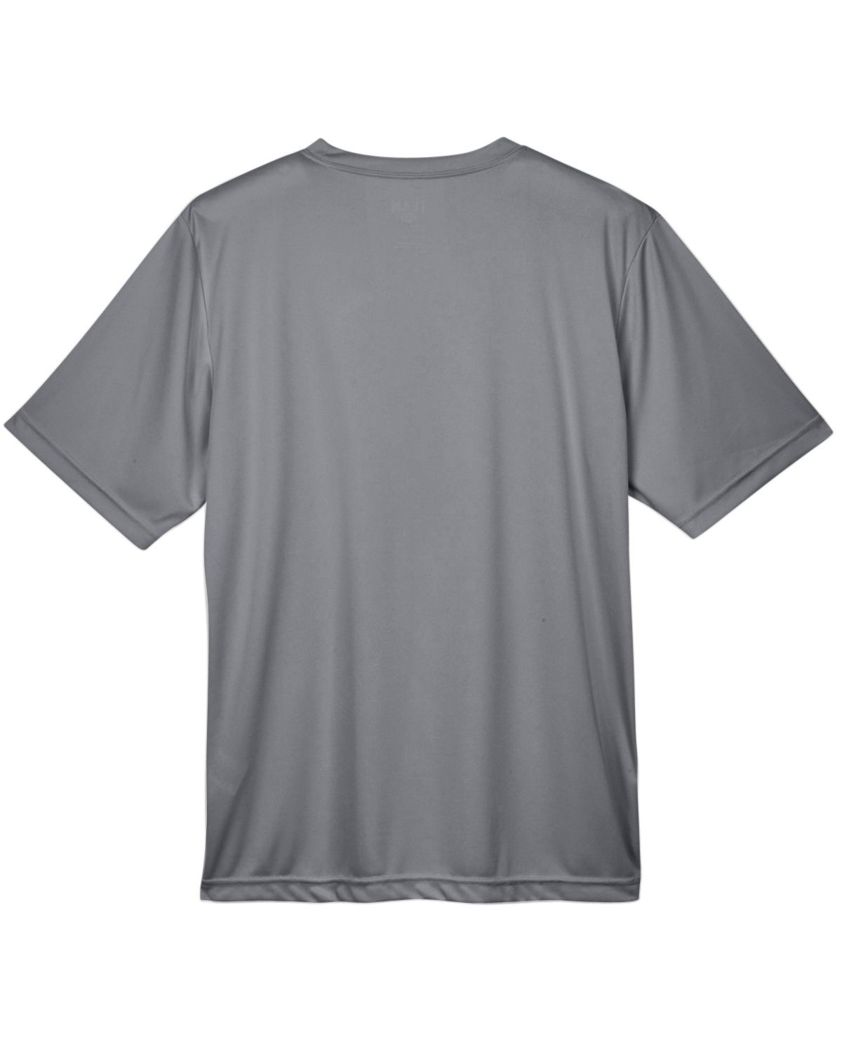 Am image of a Custom Team 365 Men's Zone Performance T Shirt in Sport Graphite!