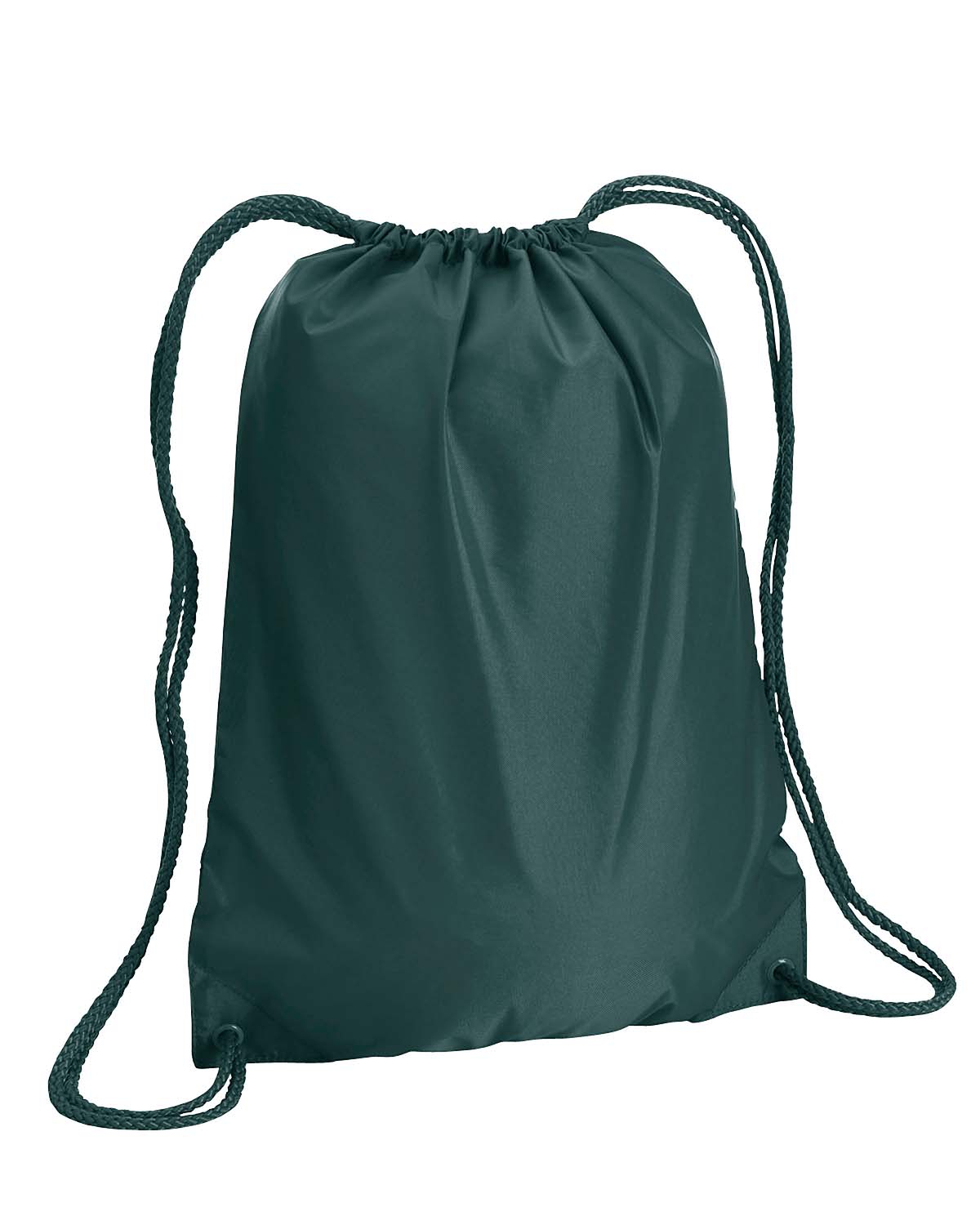 Liberty Bags Boston Drawstring Backpack in Forest Green