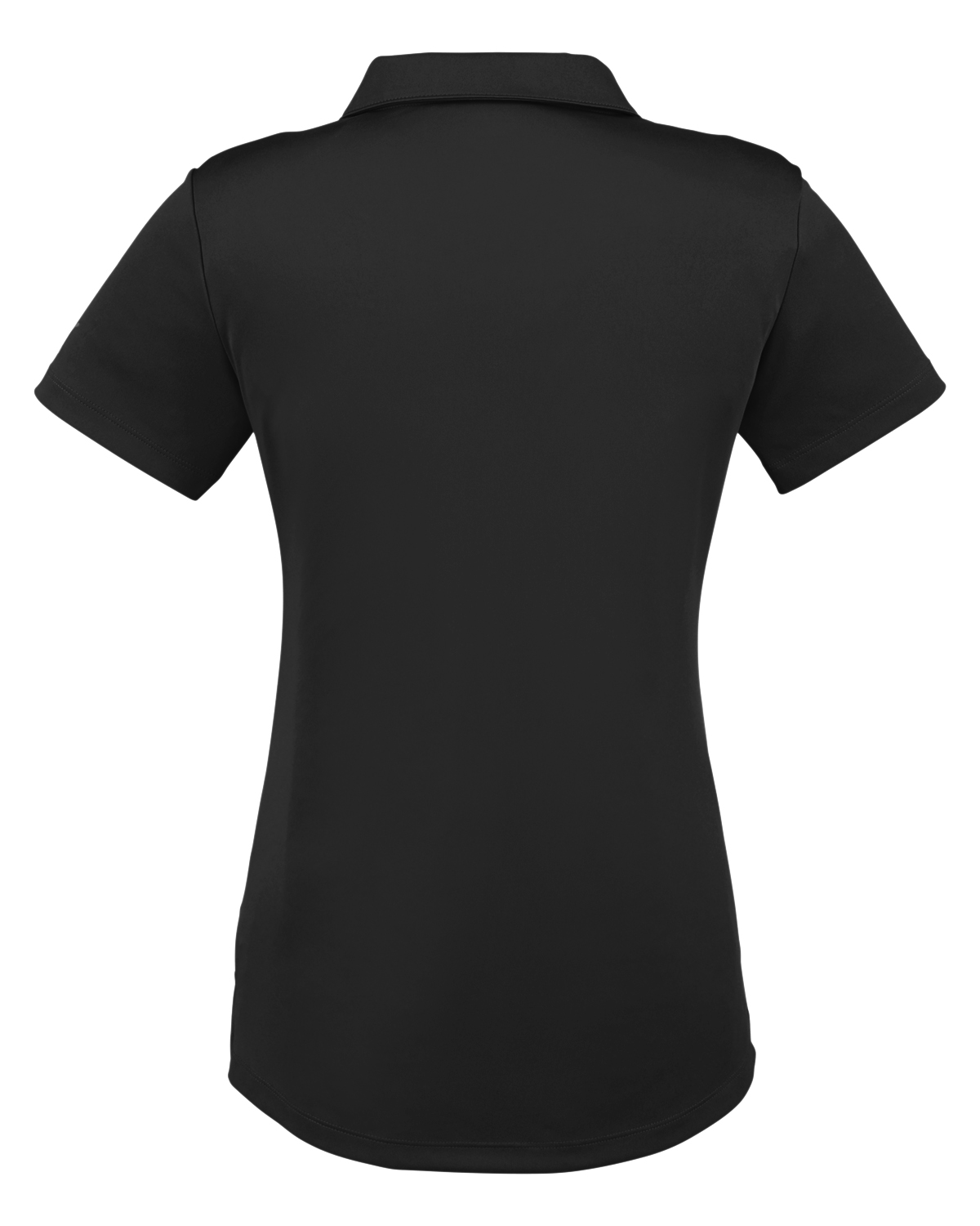 Am image of a Custom Puma Golf Ladies' Icon Golf Polo in PUMA BLACK!