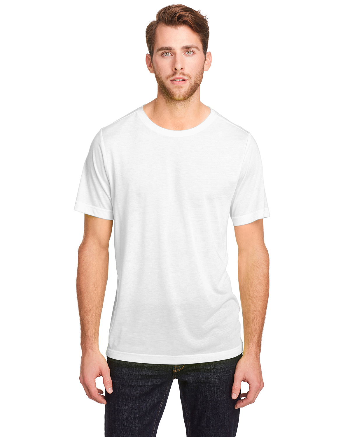 Core 365 Adult Fusion ChromaSoft Performance T Shirt in White