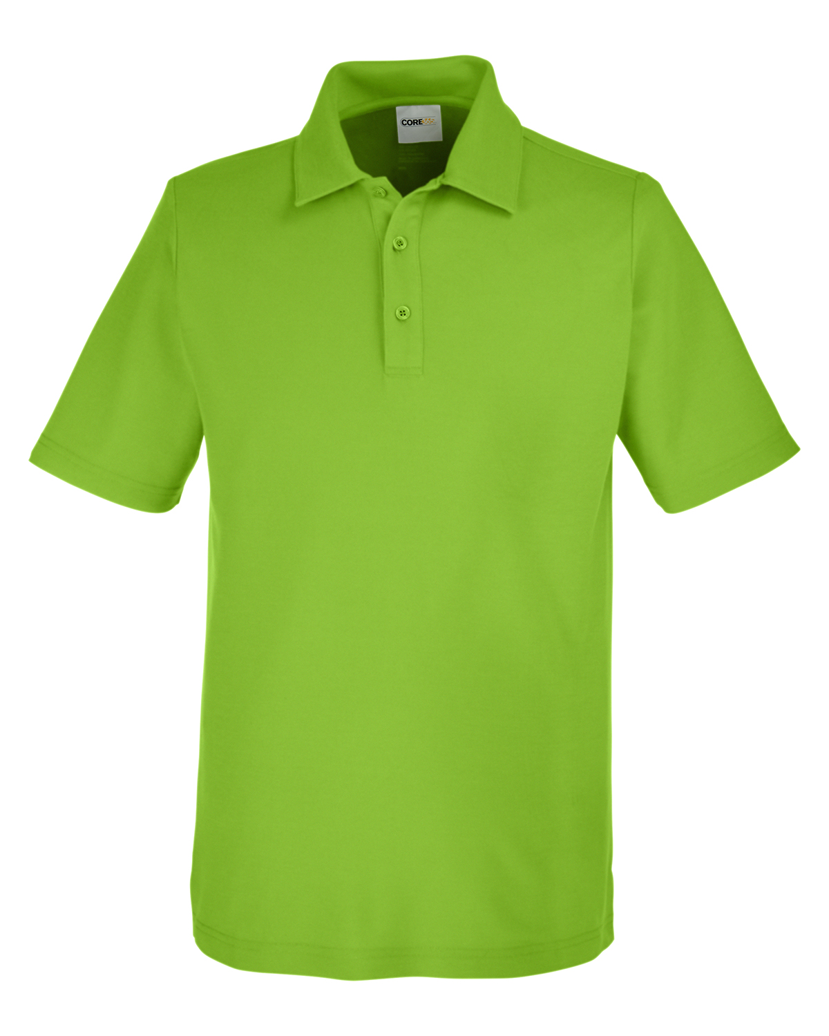 Core 365 Men's Fusion ChromaSoft™ Pique Polo in Acid Green