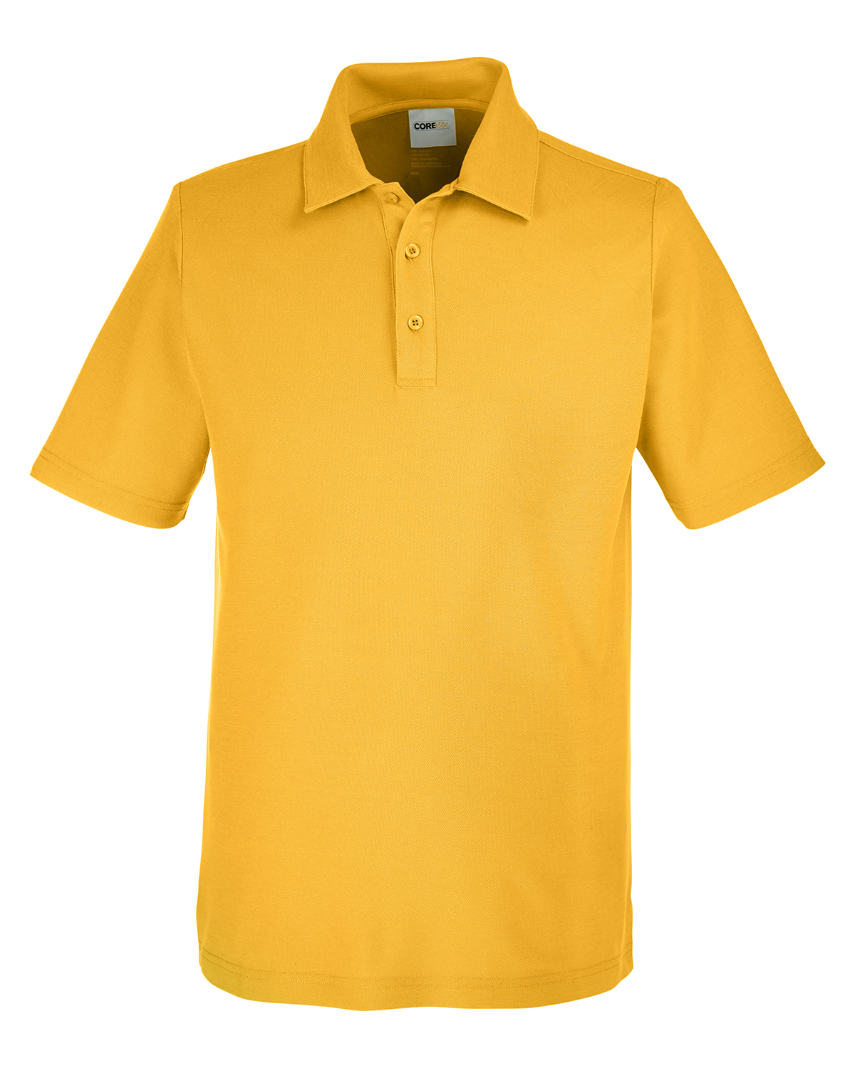 Core 365 Men's Fusion ChromaSoft™ Pique Polo in Campus Gold
