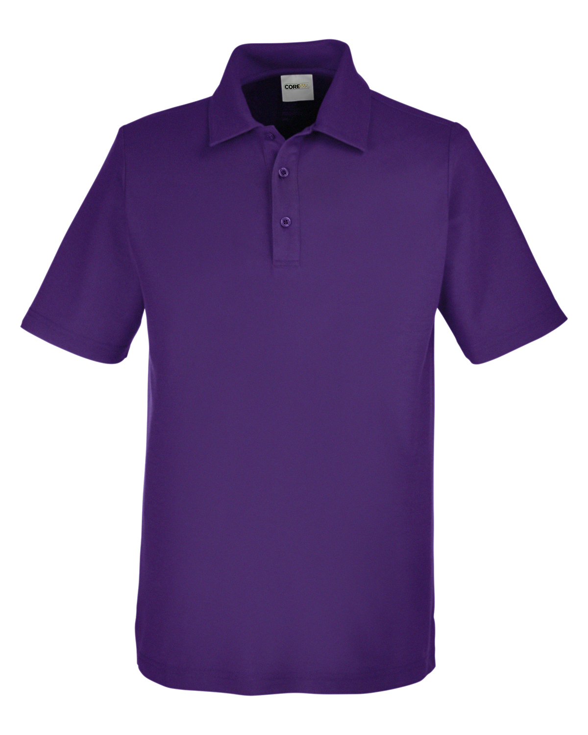 Core 365 Men's Fusion ChromaSoft™ Pique Polo in Campus Purple