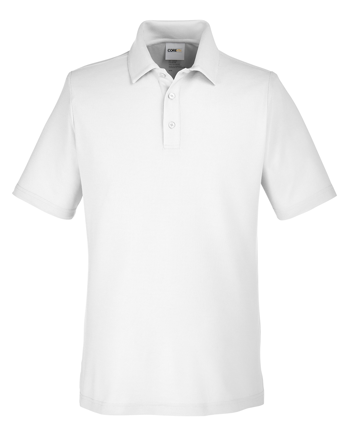 Core 365 Men's Fusion ChromaSoft™ Pique Polo in White