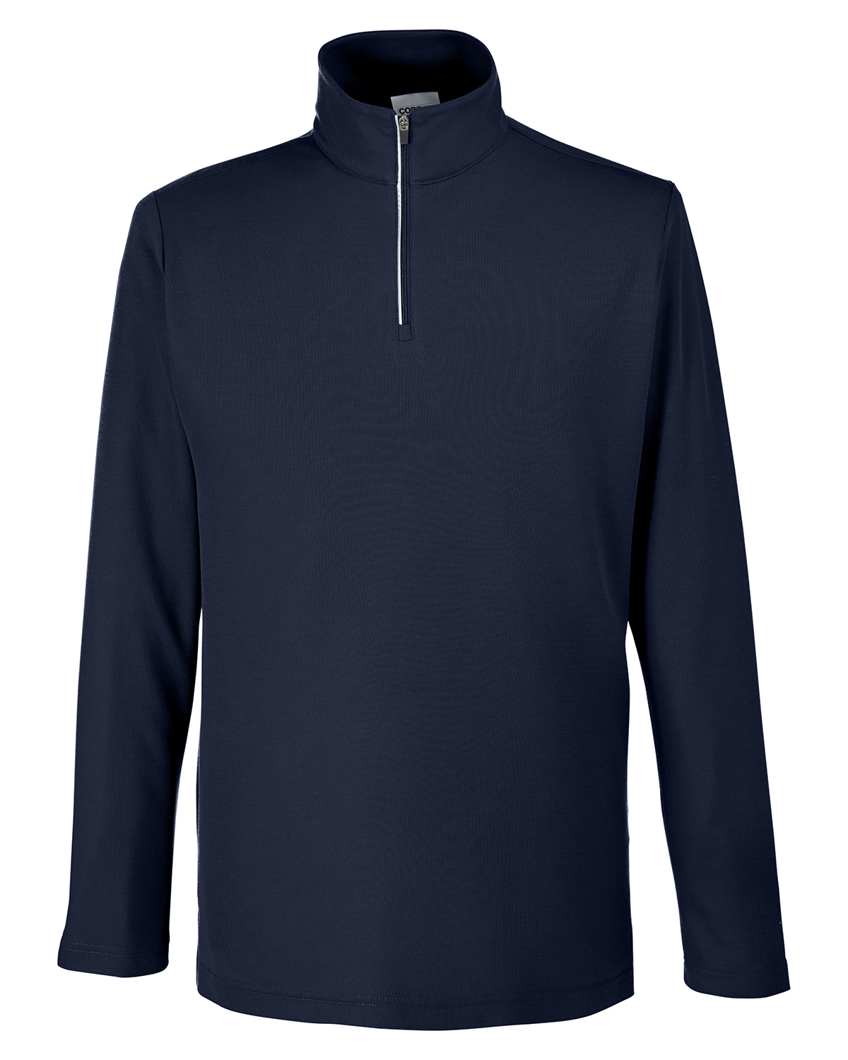 Core 365 Men's Fusion ChromaSoft™ Pique Quarter Zip in Classic Navy