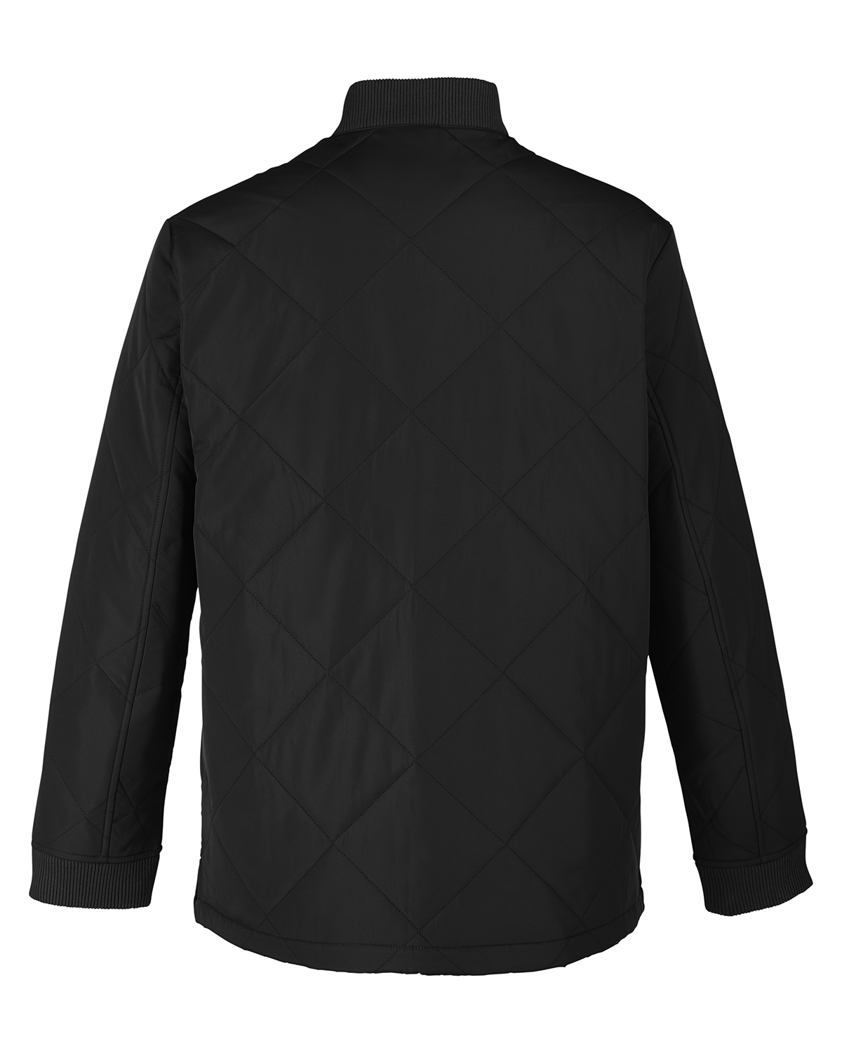 Am image of a Custom Harriton Adult Dockside Insulated Utility Jacket in Black!