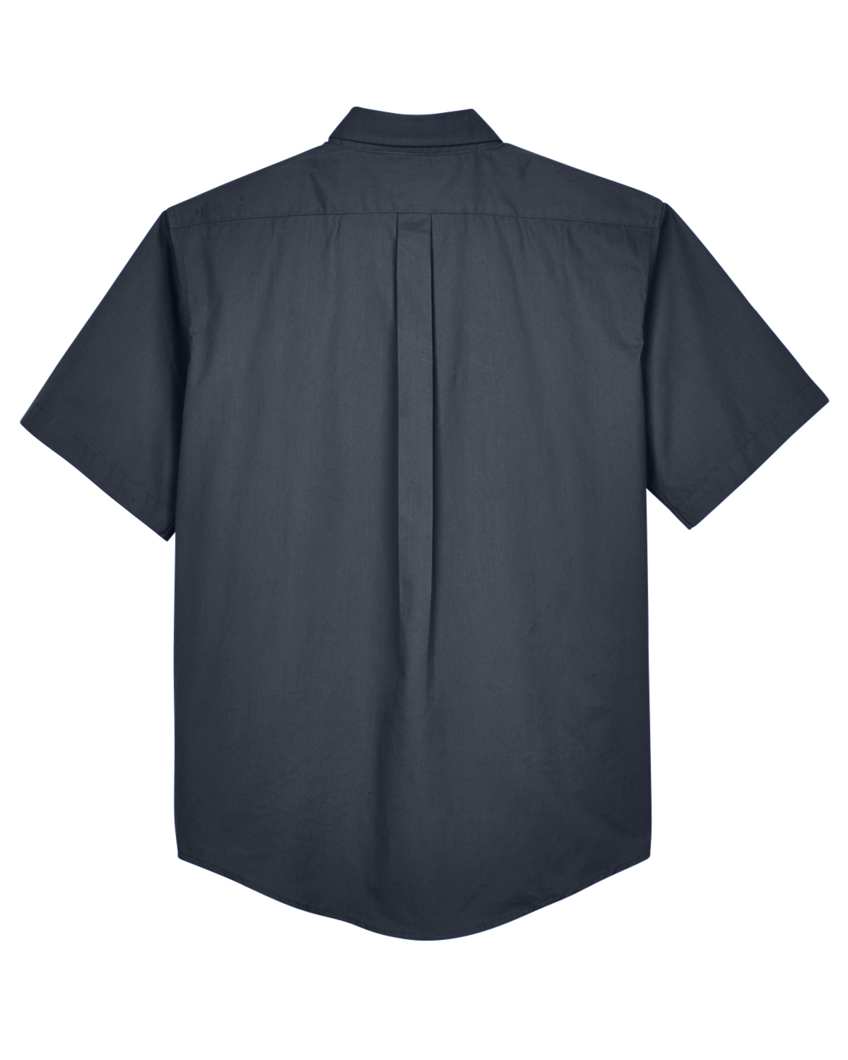 Am image of a Custom Core 365 Men's Optimum Short Sleeve Twill Shirt in Carbon!