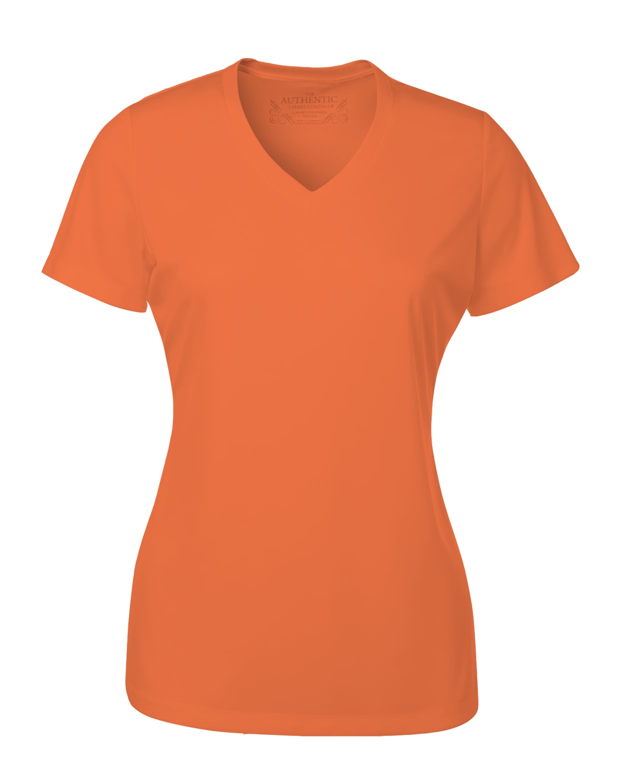 ATC Pro Team Short Sleeve Ladies V Neck Jersey in Deep Orange
