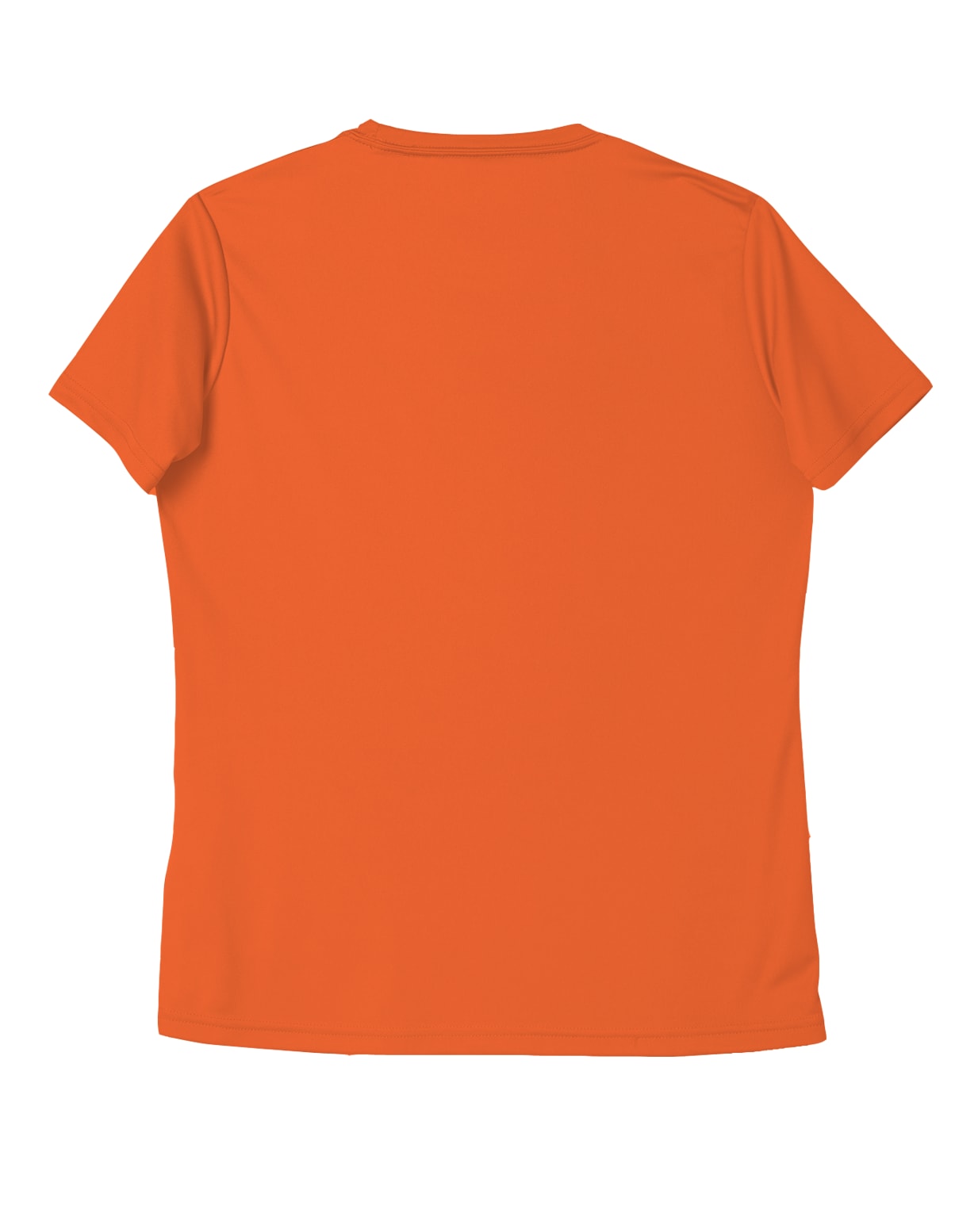 Am image of a Custom ATC Pro Team Short Sleeve Ladies Tee in Deep Orange!