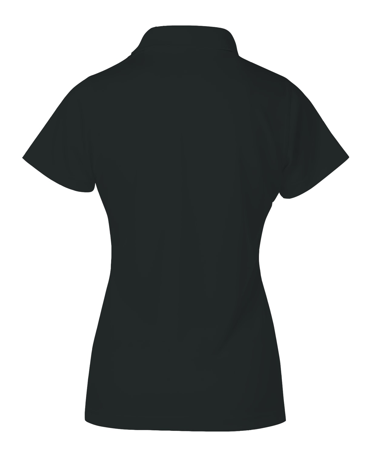 Am image of a Custom Coal Harbour Snag Proof Power Ladies Sport Shirt in Black!