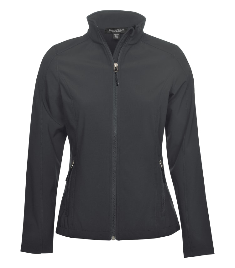 Coal Harbour Everyday Soft Shell Ladies Jacket in Graphite