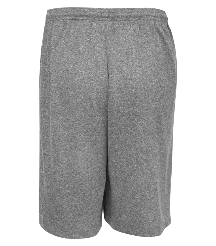 Am image of a Custom Authentic Pro Team Shorts in Charcoal Heather!