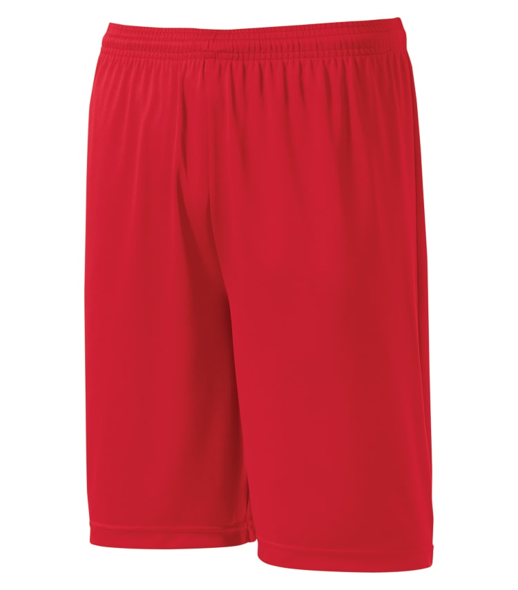 Authentic Pro Team Shorts in Red