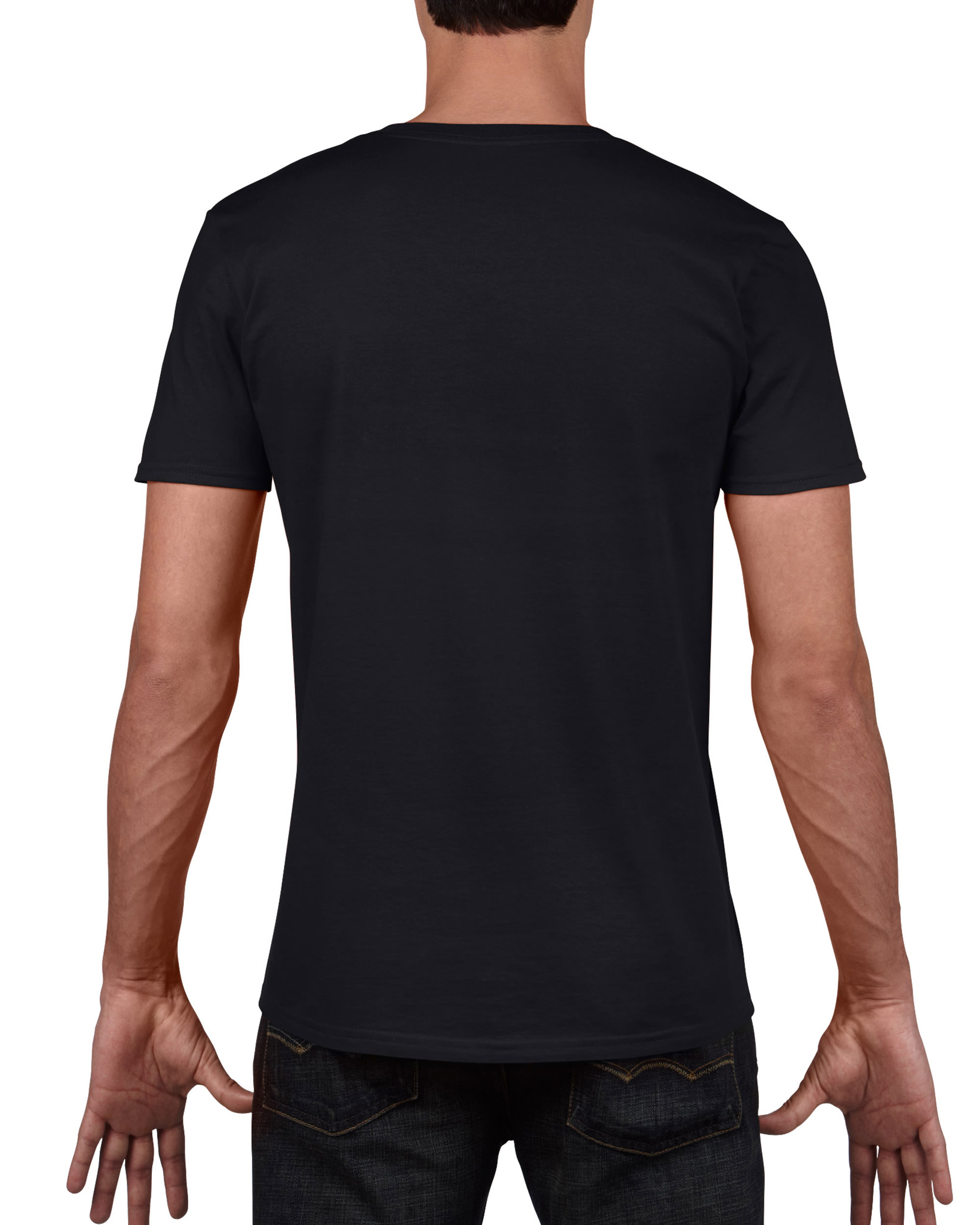 Custom Gildan SoftStyle V Neck T Shirt - Coastal Reign