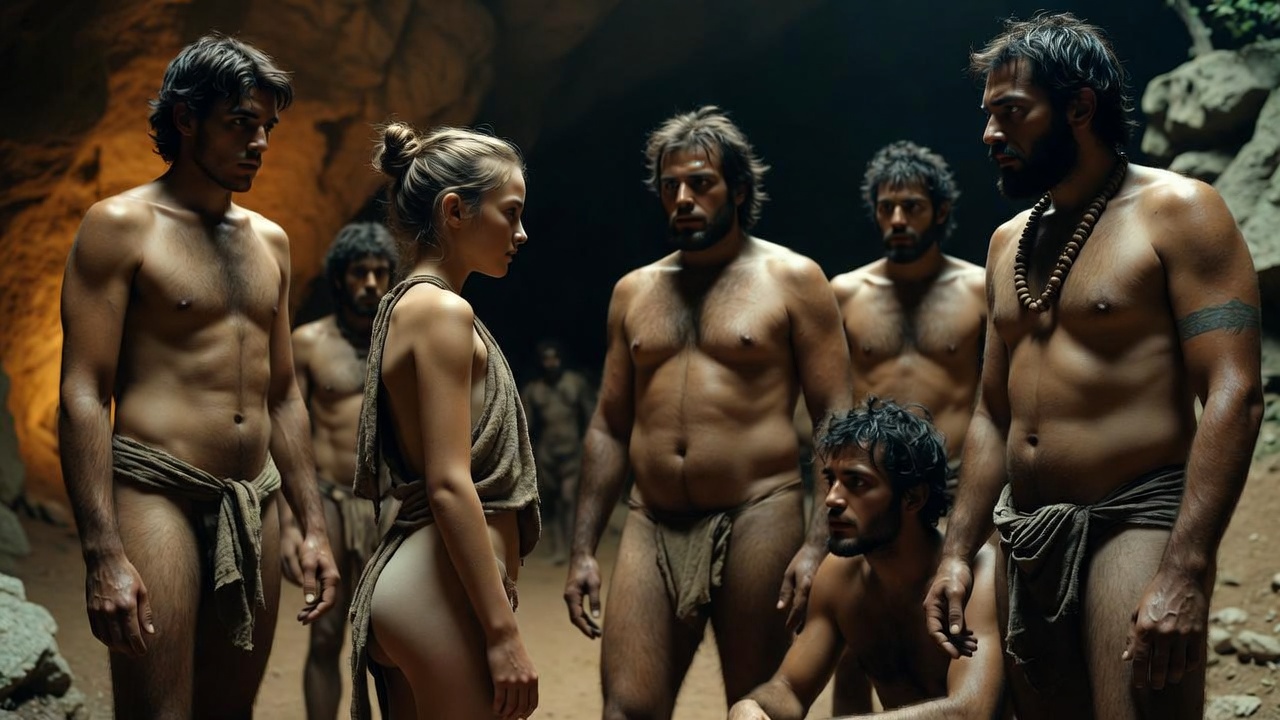 ¡La lujuria feroz de los salvajes!