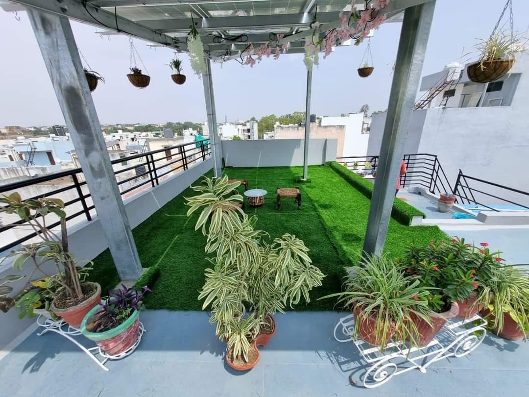 Residential solar installation in Lucknow