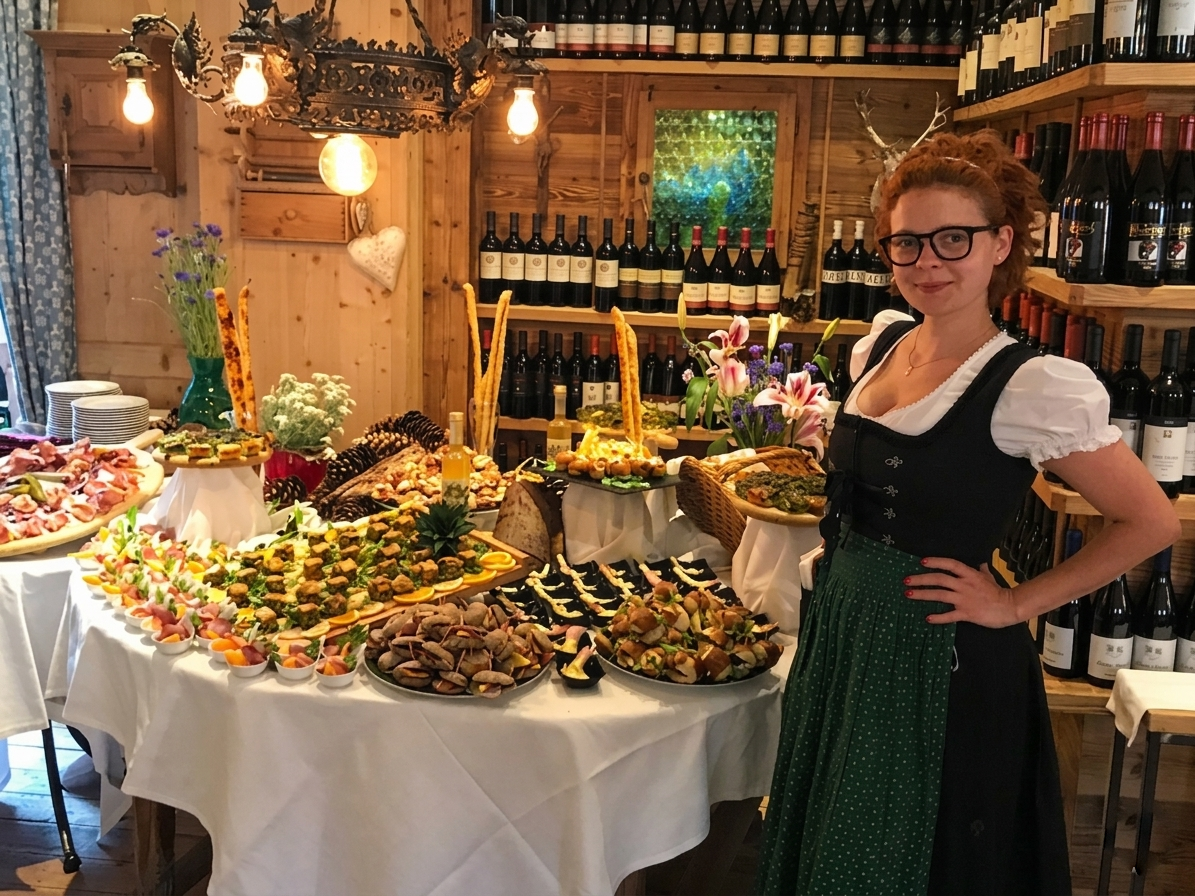 Antipasti in monoporzione con cucina di precisione