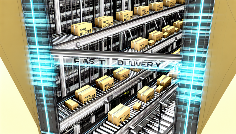 How Amazon Streamlines Its Logistics Network for Faster Deliveries