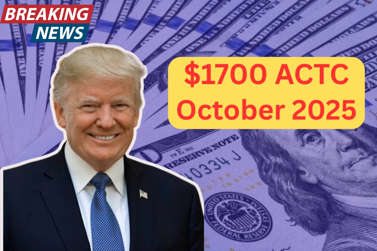 $1700 ACTC October 2025 Payment $1700 ACTC October 2025 Payment