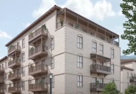 Şuşada tikilən yaşayış binalarının 3D görüntüsü