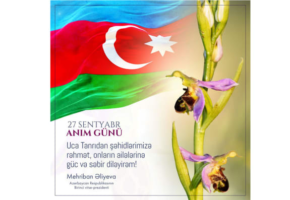 Mehriban Əliyevadan Anım Günü ilə bağlı Paylaşım