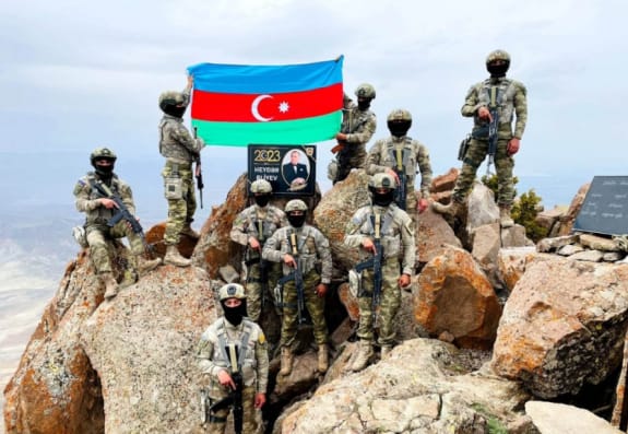 Əlahiddə Ümumqoşun Ordunun xüsusi təyinatlıları Haçadağa yürüş edib
