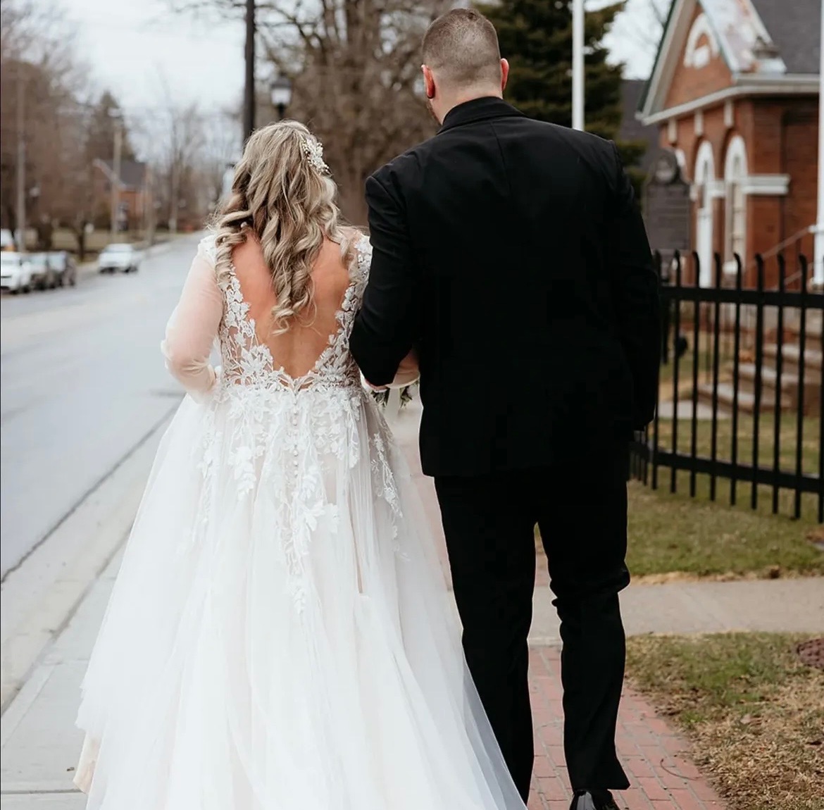 Alyssa Jensen — lace back walking