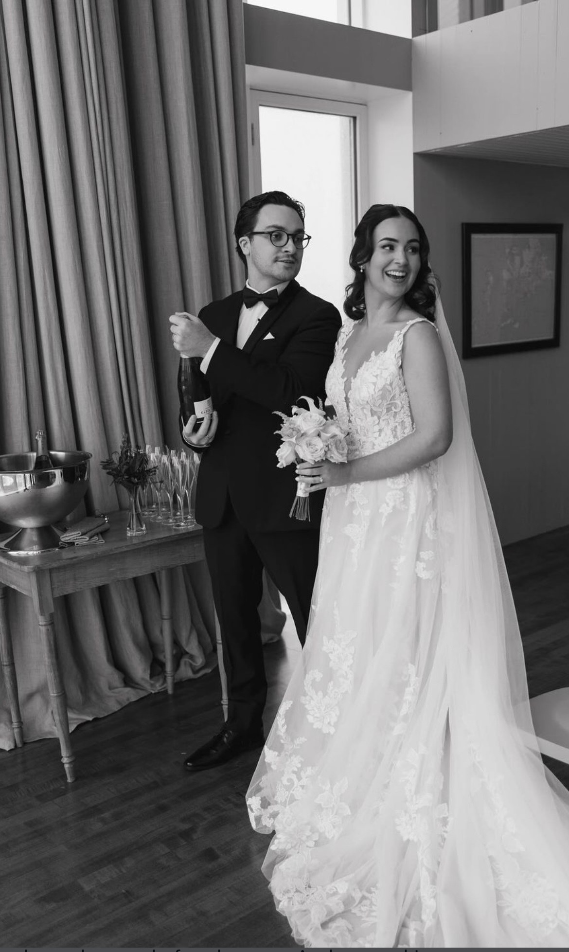 Jessica Pelley — bride and groom