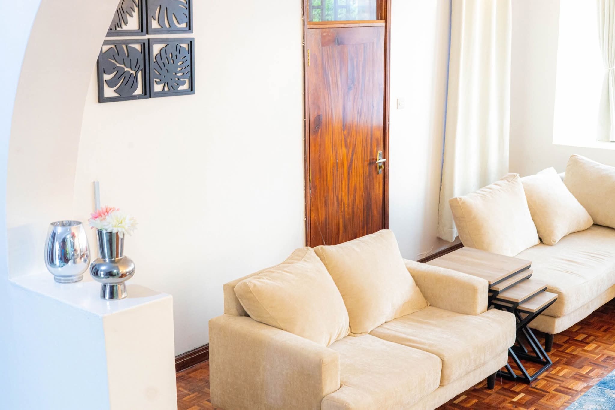 Master bedroom of 5 Bedroom Fully Furnished Airbnb in Kitengela Milimani
