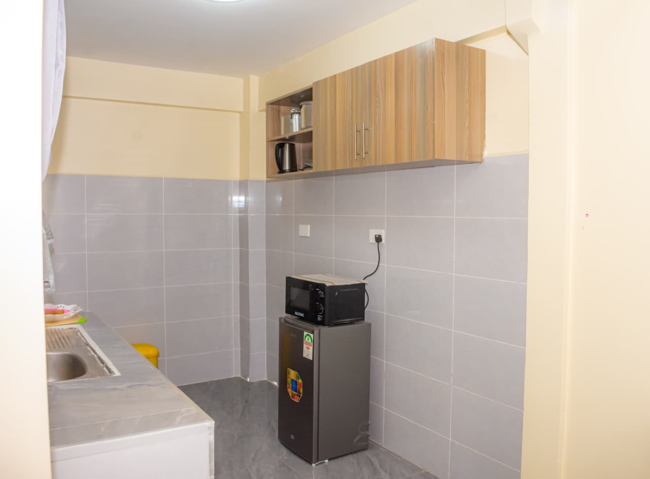 Bathroom of Executive 1‑Bedroom Airbnb Along Namanga Road (Quiver Lounge Area), Kitengela