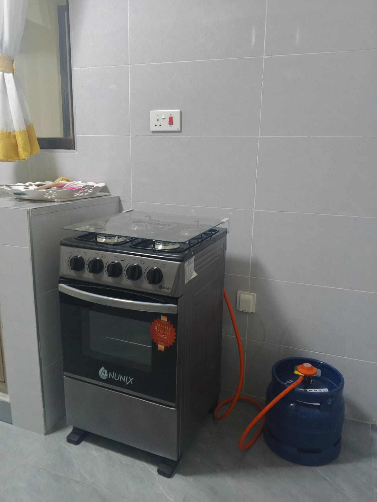 Kitchen of Executive 3‑Bedroom Airbnb Along Namanga Road (Quiver Lounge Area), Kitengela