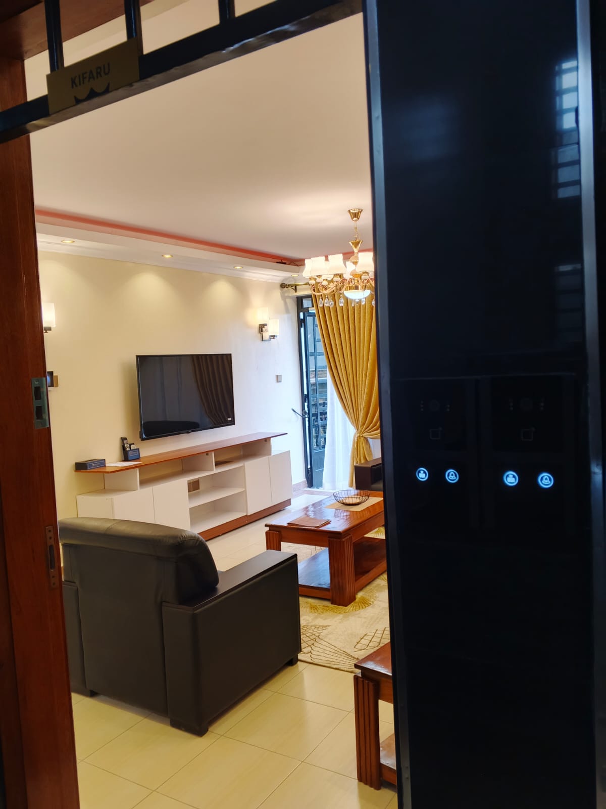 Master bedroom of Executive 3‑Bedroom Airbnb on Baraka Road Kitengela