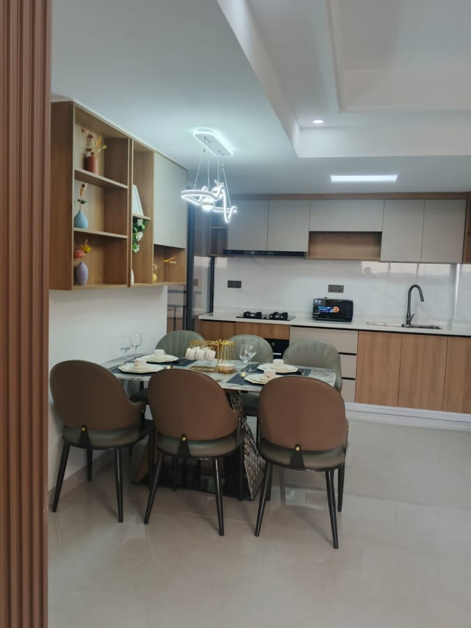 Kitchen of Executive 3 Bedroom master Ensuite Apartment in Syokimau