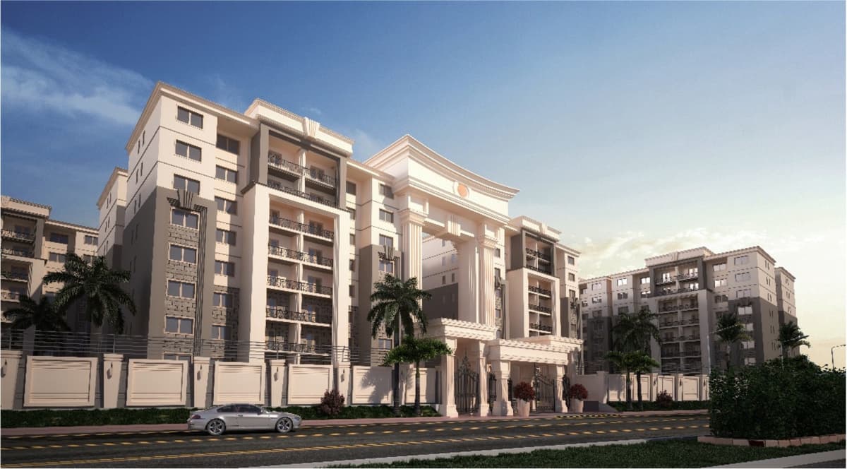 Living area of 2 Bedroom Apartment for Rent in Syokimau – KES 48,000/mo