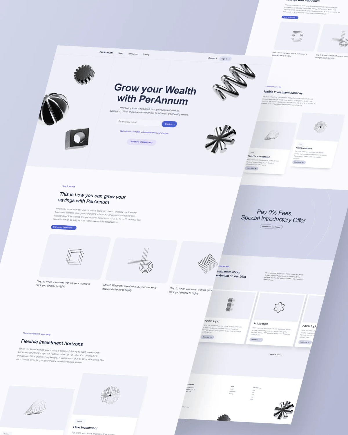 PerAnnum Website project thumbnail