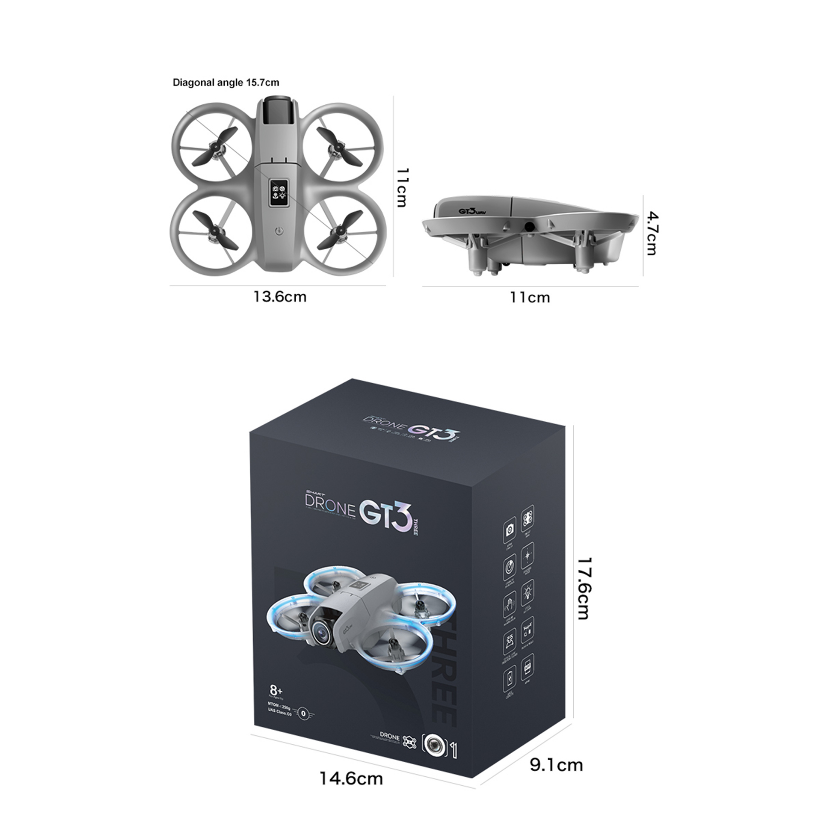 GT3 Single-battery Drone, view 7