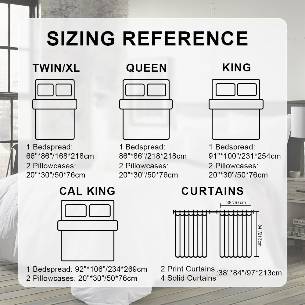 9-Piece Red Rose Bedding Set with Sheer Curtains, Queen/King/Cal King, view 7