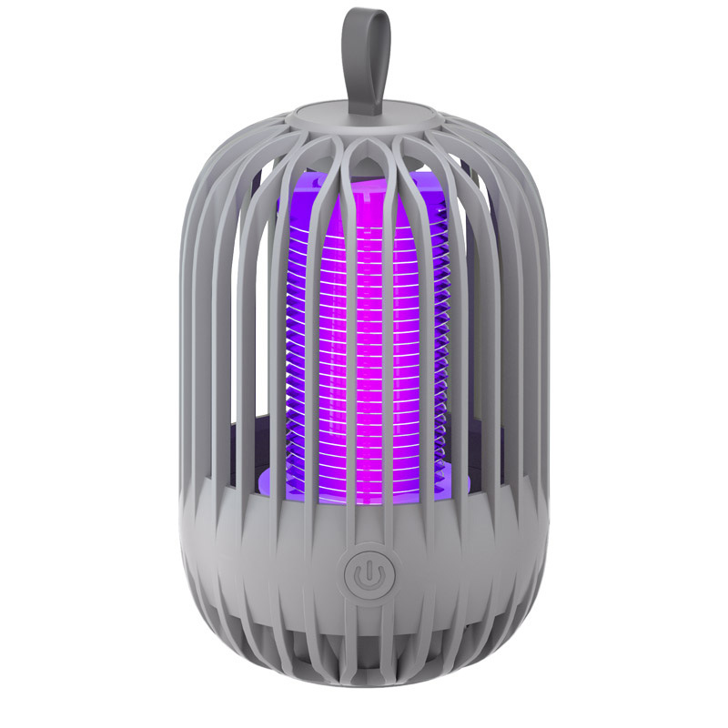 Portable UV LED Mosquito Killer Lamp — USB Rechargeable Electric Trap Cage