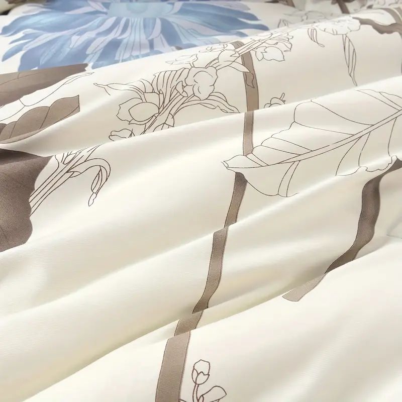 Art-Print Blue Blooms, Twin Duvet Set, view 6